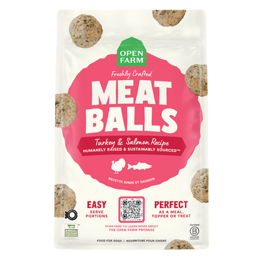 Turkey & Salmon Freshly Crafted Meatballs for Dogs