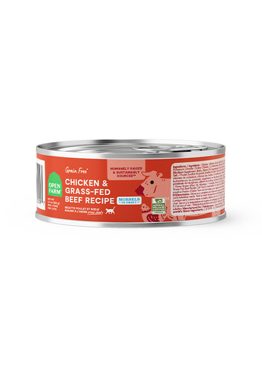 Chicken & Grass-Fed Beef Morsels in Gravy for Cats