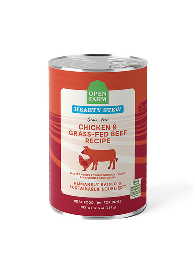 Chicken & Grass-Fed Beef Hearty Stew Wet Dog Food