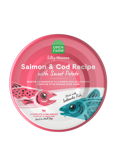Icelandic Salmon & Cod Wet Food for Dogs