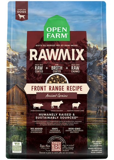 RawMix Front Range Ancient Grains Dog Kibble
