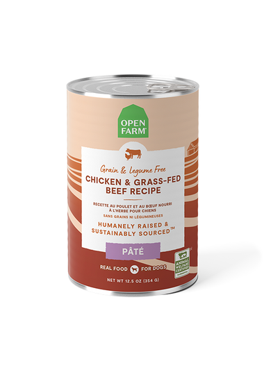 Chicken & Grass-Fed Beef Pâté for Dogs