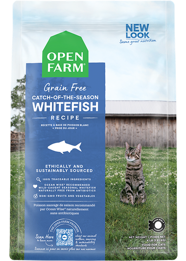 Whitefish Grain-Free Cat Kibble