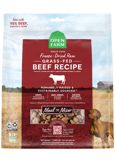 Grass-Fed Beef Freeze Dried Raw Morsels for Dogs