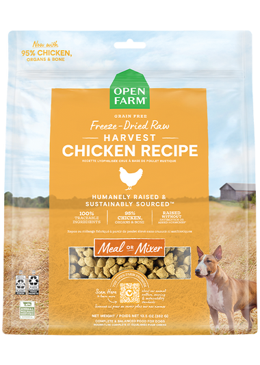 Harvest Chicken Freeze Dried Raw Morsels for Dogs