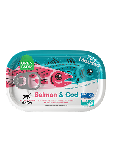 Salmon & Cod Topper for Cats